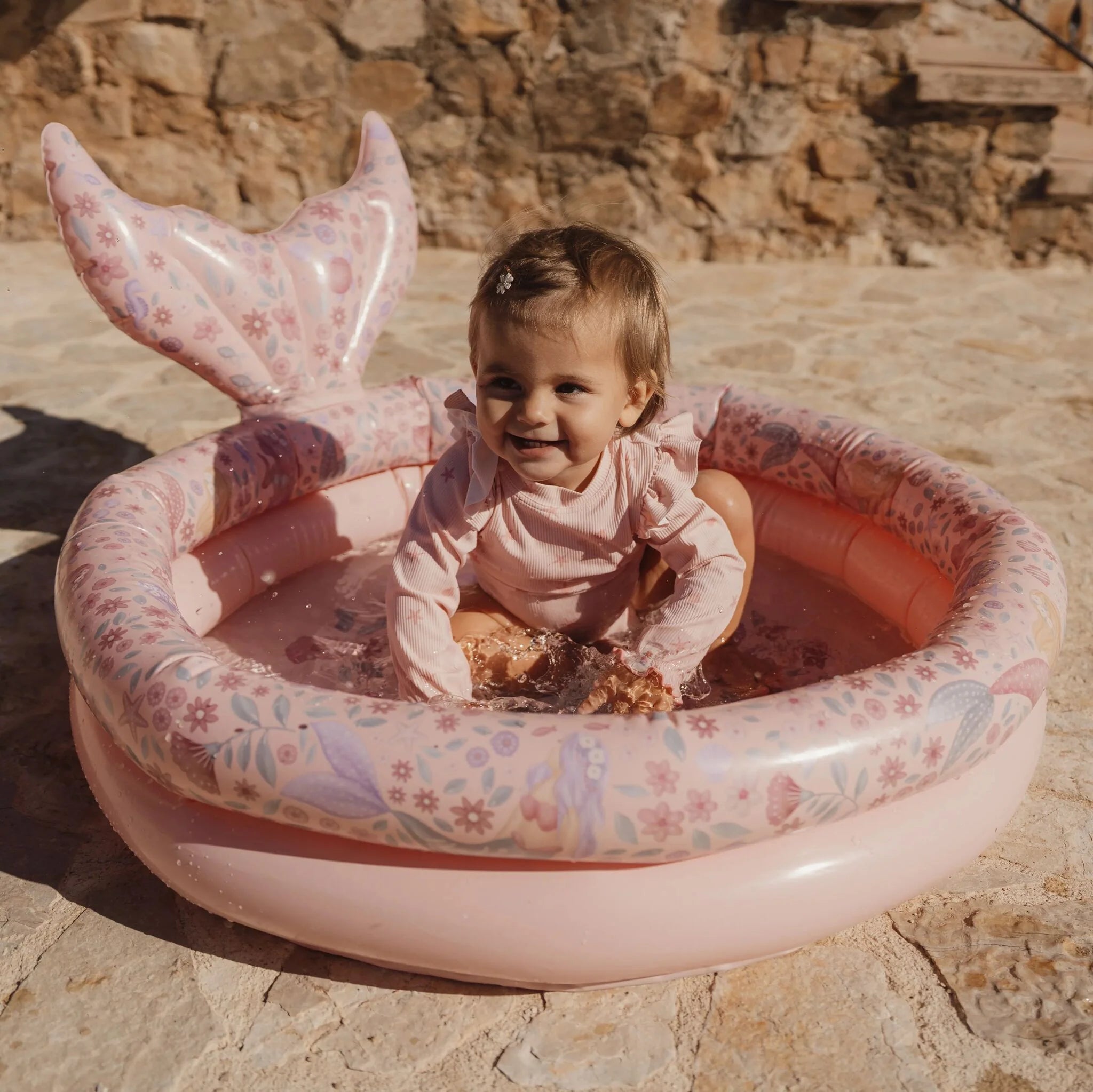 little dutch- Schwimmbad - Rosa - Traumhafte Meerjungfrau