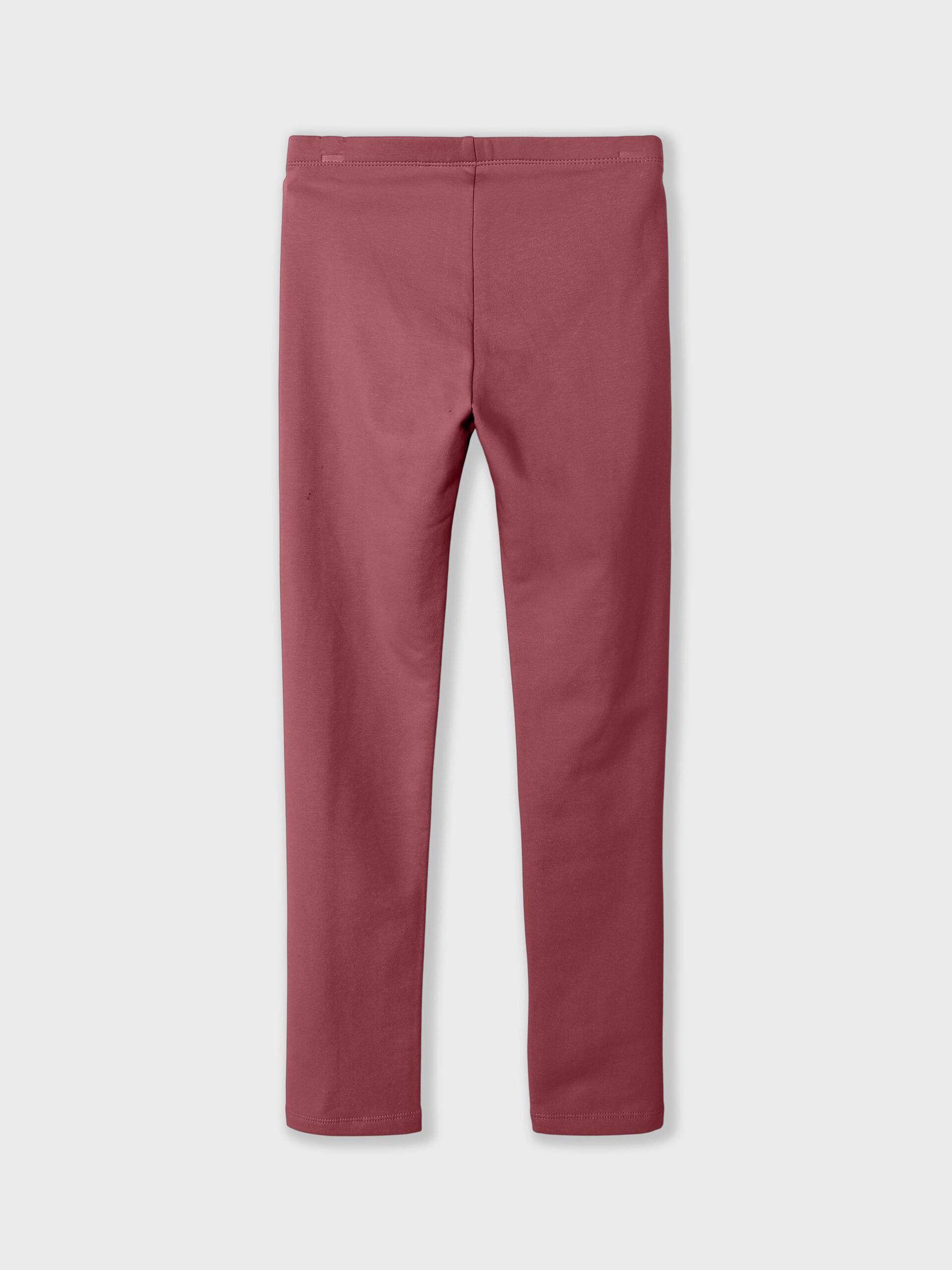 name it - NKFDAVINA SOLID SWE LEGGING  BRU N NOOS - Mauvewood