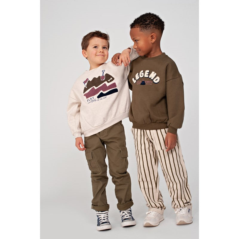 Sturdy-Hose Ringel Loose Fit - Rock the Earth