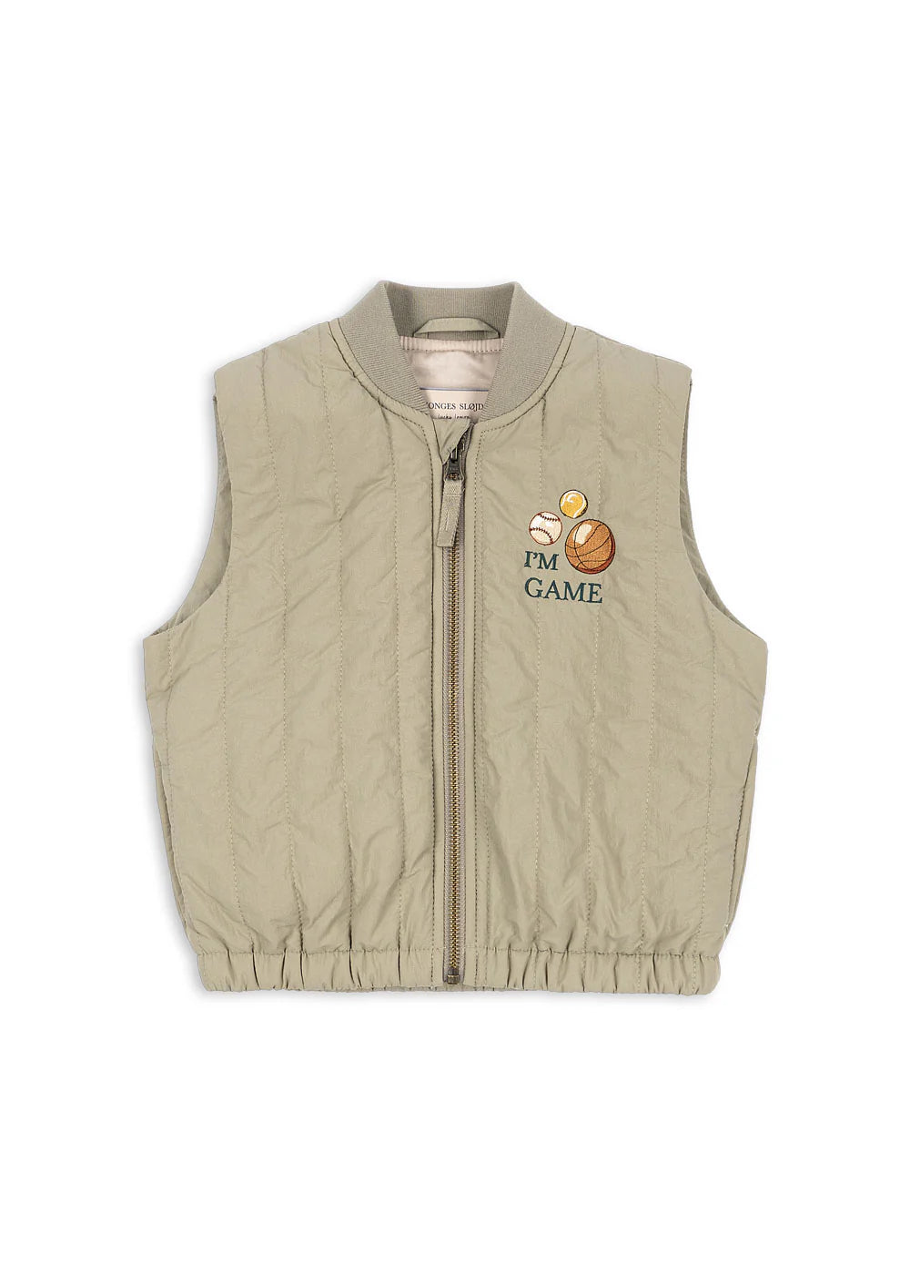 Konges Sloejd-JUNO VEST-LAUREL OAK