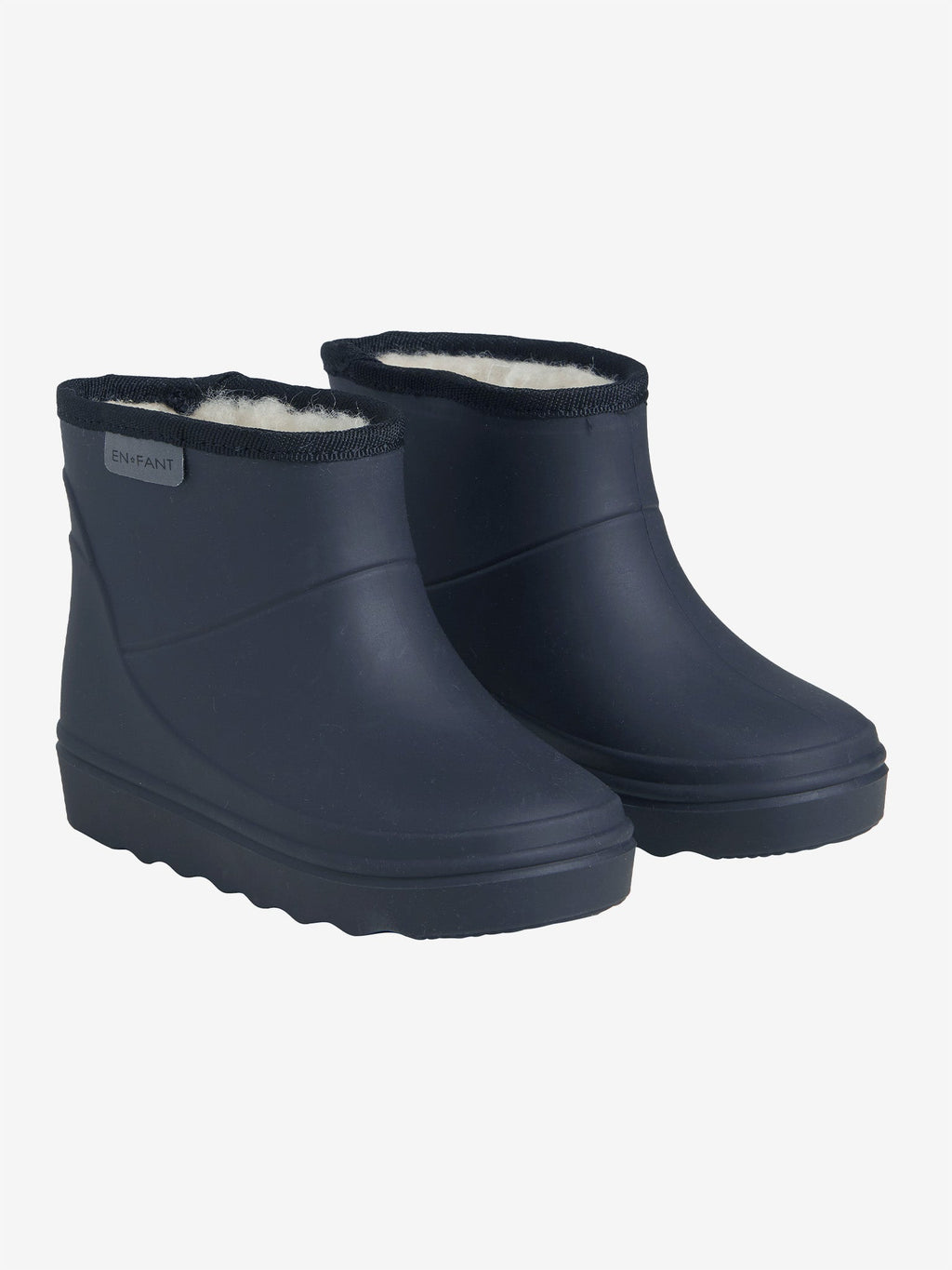 En Fant-Thermo Boots Short Solid-Blue Night