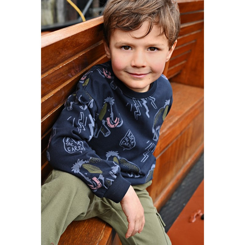 Sturdy-Sweater AOP relaxed fit - Rock the Earth