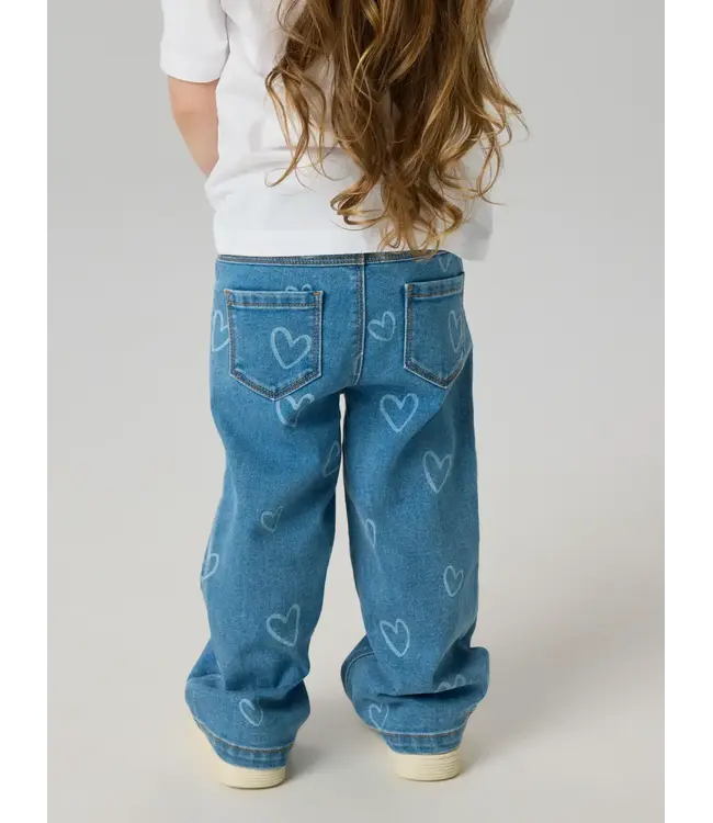 Name it-NMFROSE WIDE AOP JEANS 4044-ON NOOS