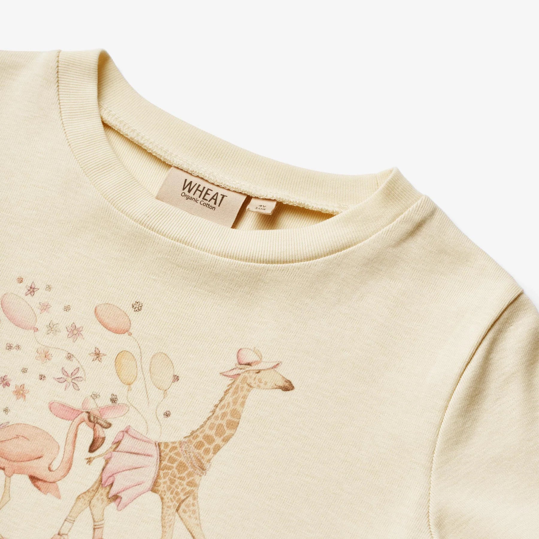 Wheat- T-Shirt S/S Tessa - Shell