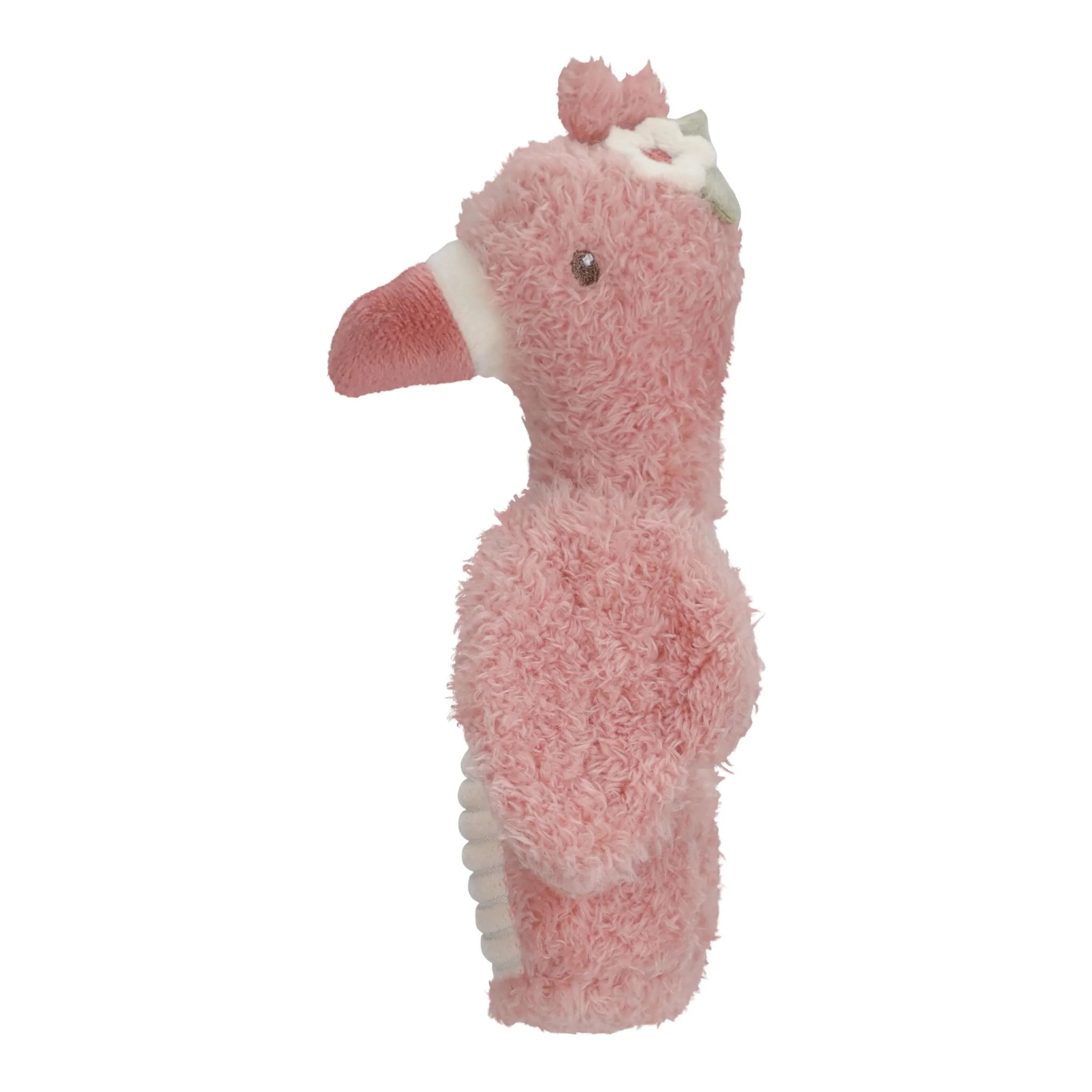 little dutch- Quetschrassel Flamingo - Pink Safari Friends
