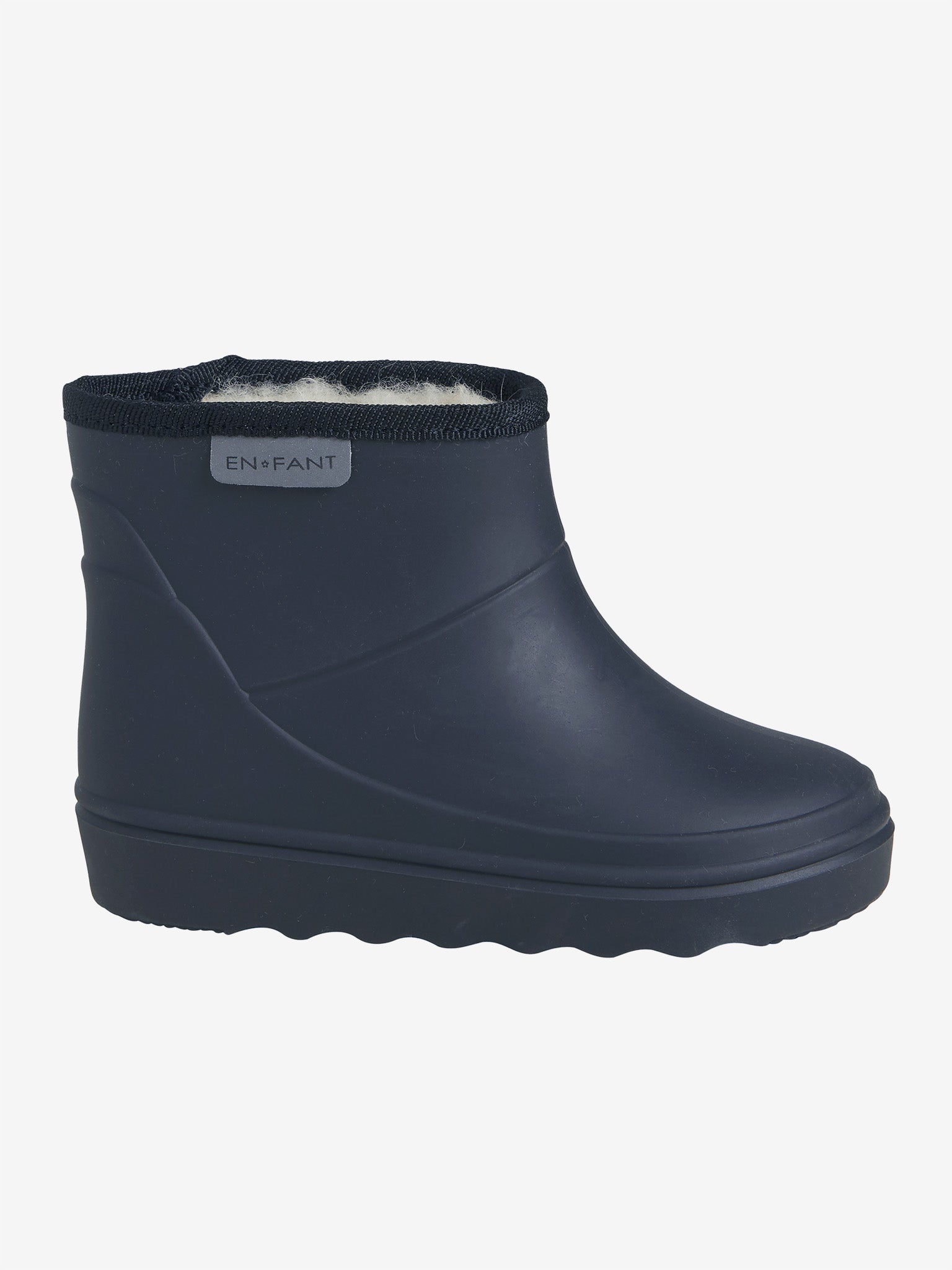 En Fant-Thermo Boots Short Solid-Blue Night