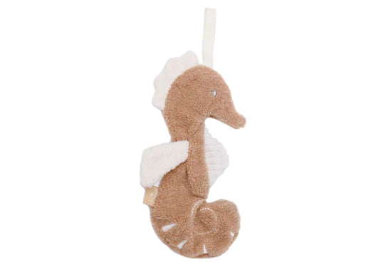 Jollein-Schmusetuch Deepsea Sea Horse-Braun