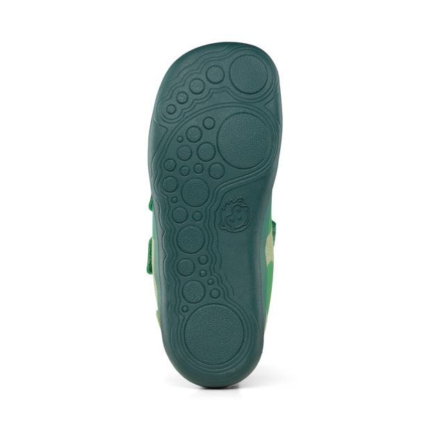 Affenzahn - Barfußschuh Baumwolle Lucky - Bio-Baumwolle - Grün