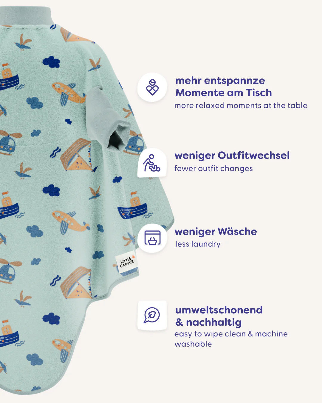 “Boo“ Lätzchen – Little Voyagers