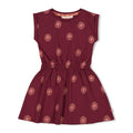 Jubel-Kleid AOP - Salsa Sunset-Bordeaux