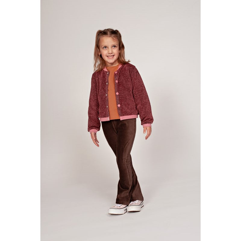 Jubel-Gerippte Schlaghose Samt - City Chic