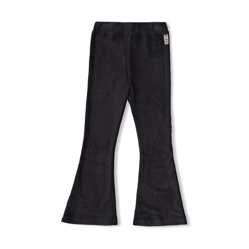 Jubel-Gerippte Schlaghose Samt - City Chic
