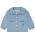 Hust & Claire-HCEly  Dotty denim-Blue Denim