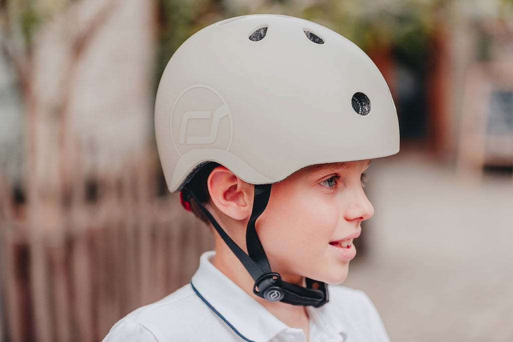 Helm Größe S-M 51-55 cm ash