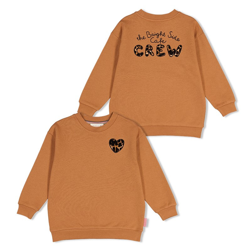 Jubel-Sweater mit Rückendruck Relaxed Fit - City Chic