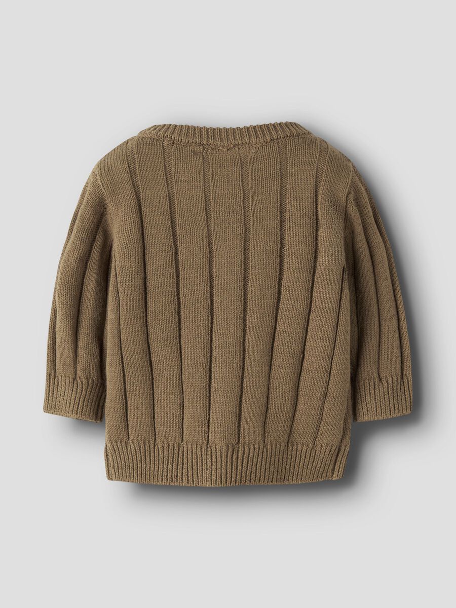 Lil´Atelier-NBMLOMON LS KNIT CARD LIL