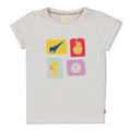 Jubel-T-Shirt - Lazy Lagoon-Weiss
