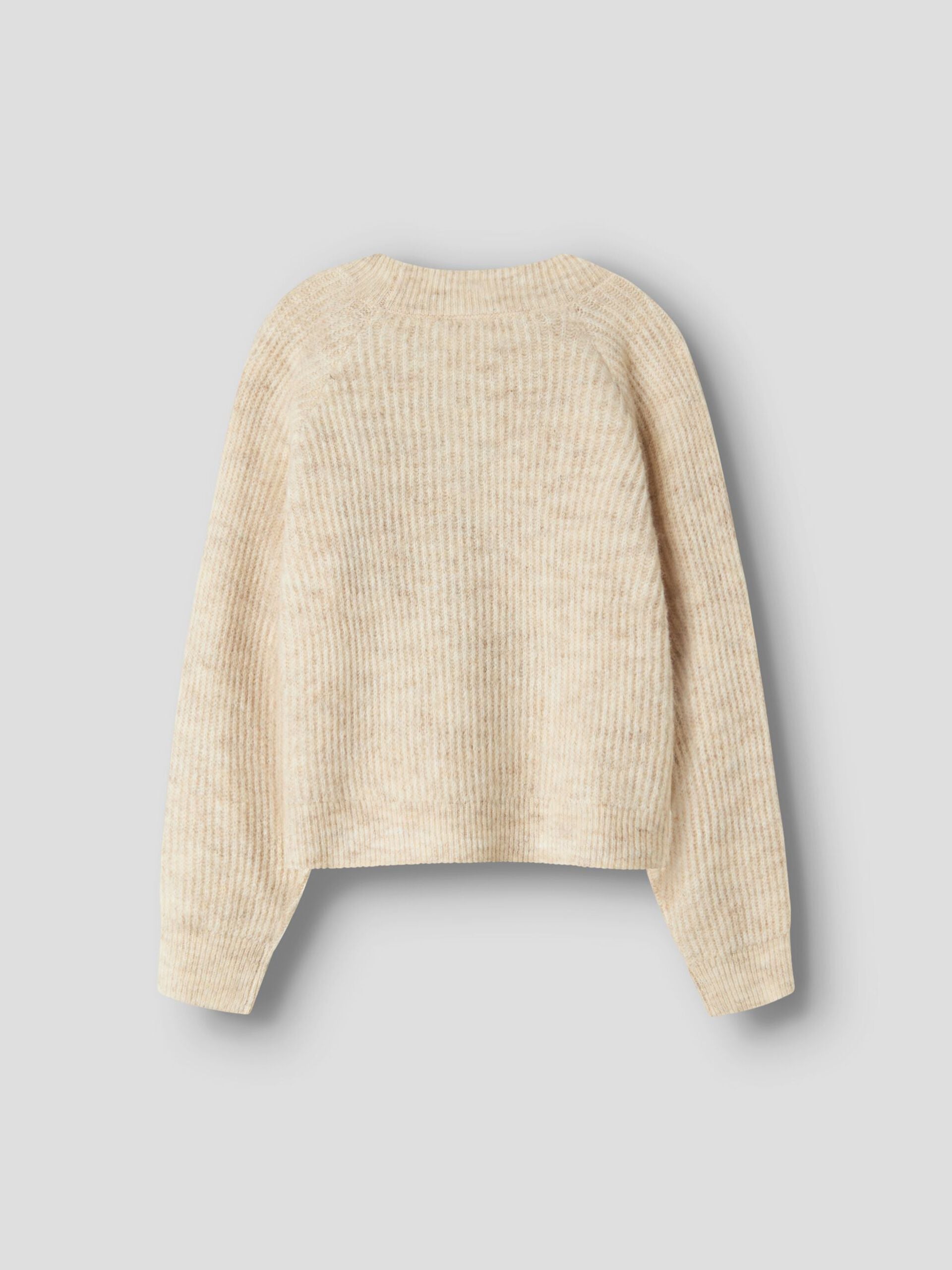 Name it-NKFHOLLY BOXY SHORT KNIT CARD NOOS- pure cashmere