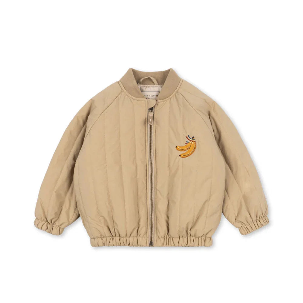 Konges Sloejd-JUNO BOMBER JACKET-TRAVERTINE
