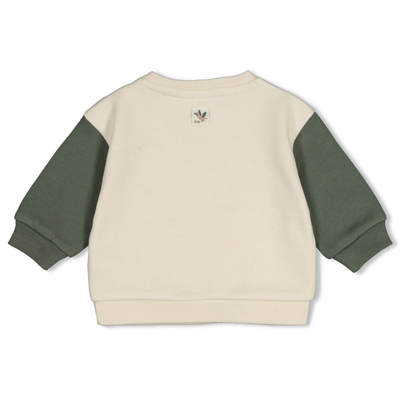 Feetje-Sweater relaxed fit - Wiggle and Waddle-Natur