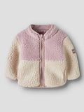 Name it - TEDDY FLEECE JACKE - Violet Ice