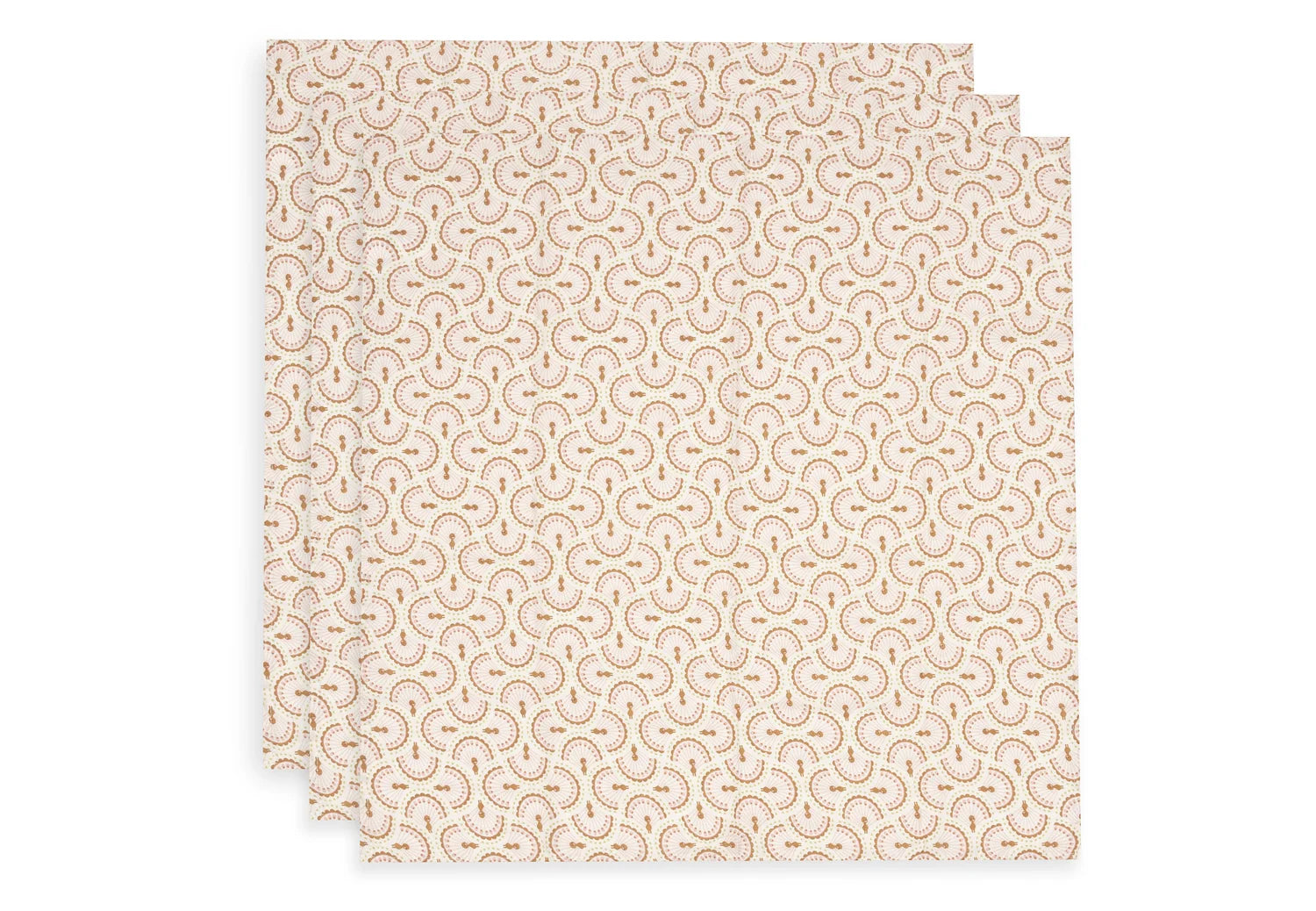 Jollein-Spucktuch Hydrophill 70x70cm Soft Plumes (3pack)