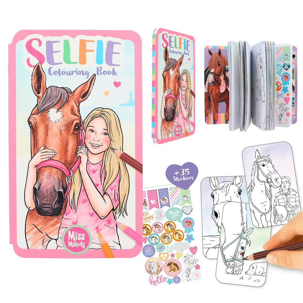 Depesche-Miss Melody SELFIE Colouring Book