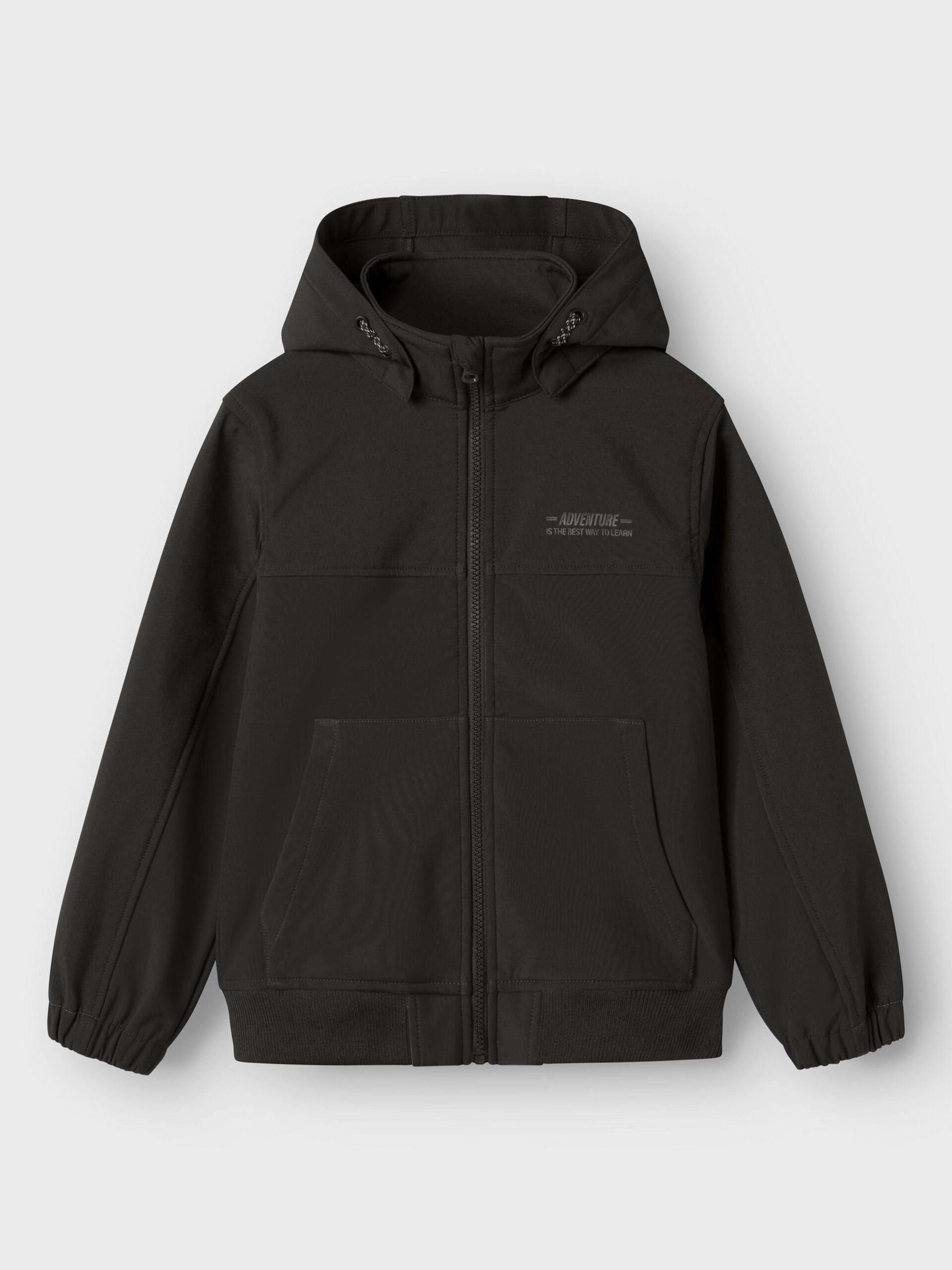 Name it - NKMALFA08 SOFTSHELL JACKET COOL BLOCK FO - Black
