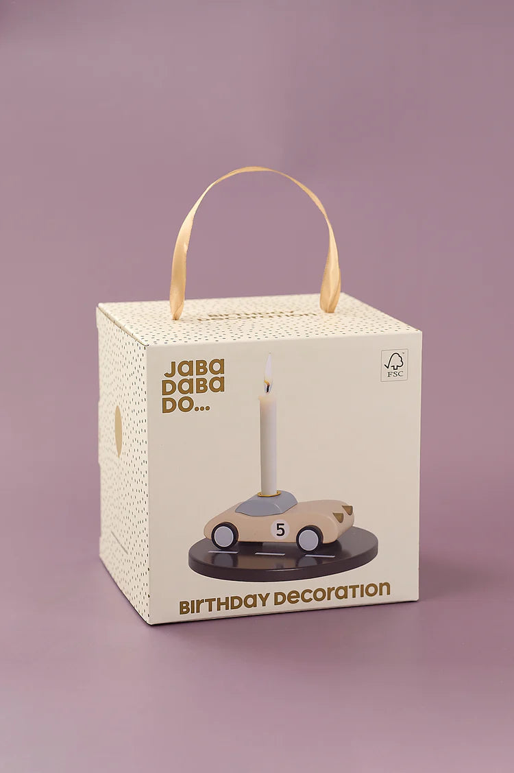 Jabadabado-Geburtsagsdekoration / Auto