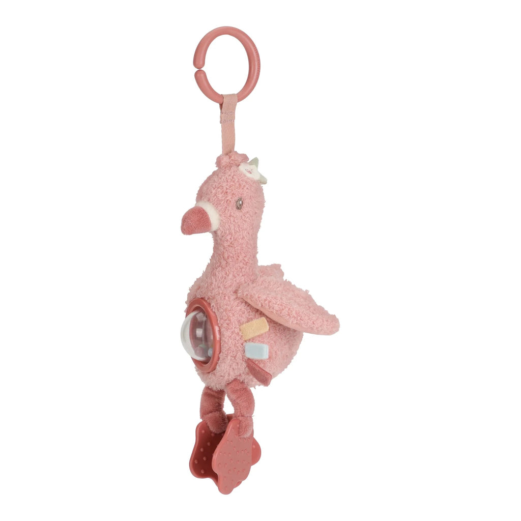 little dutch- Aktivitätsanhänger Flamingo - Pink