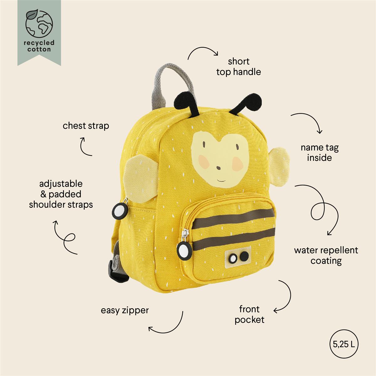 93-2256 Backpack - Mrs. Bumblebee klein