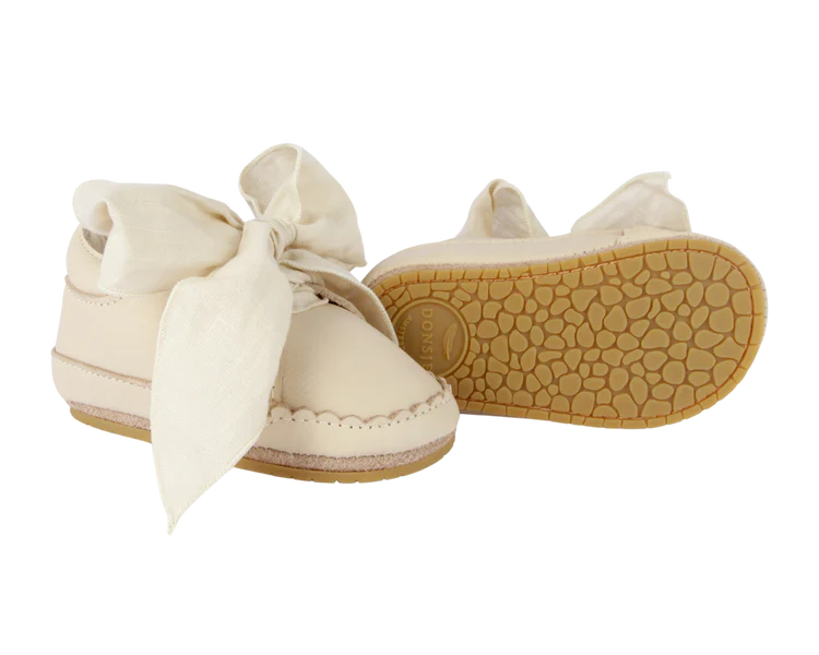 Lonny Sneakers-Cream Leather