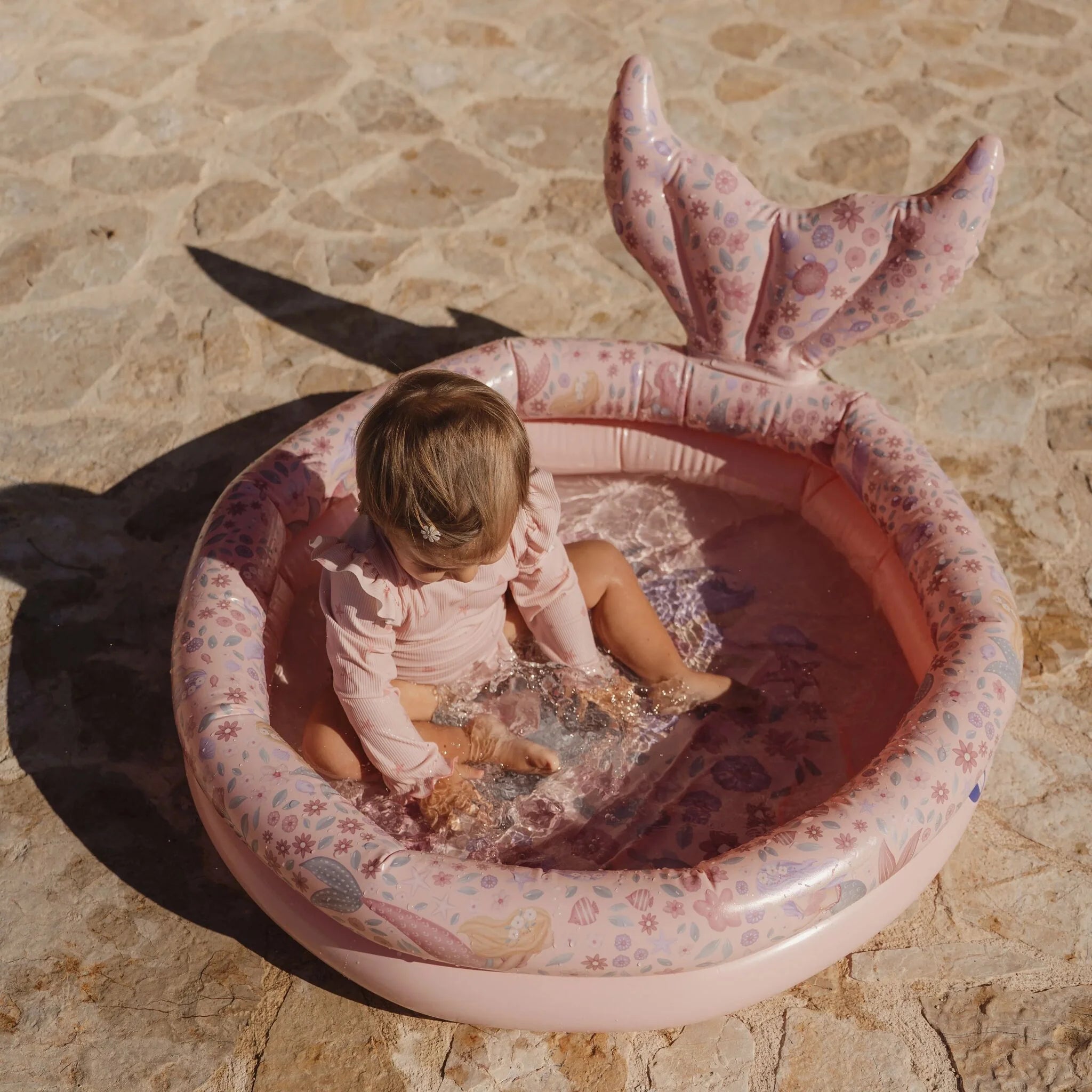 little dutch- Schwimmbad - Rosa - Traumhafte Meerjungfrau