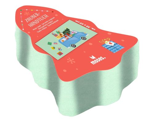 Zauber-Handtuch Weihnachtsfreunde