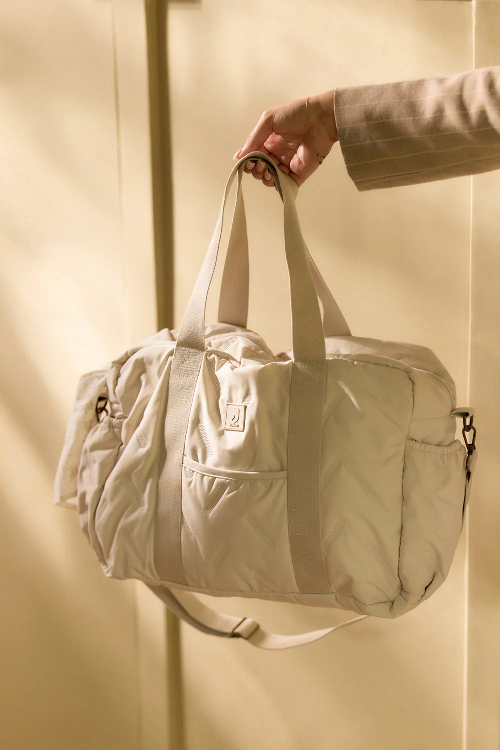 Jollein- Wickeltasche - Embossed - Sand