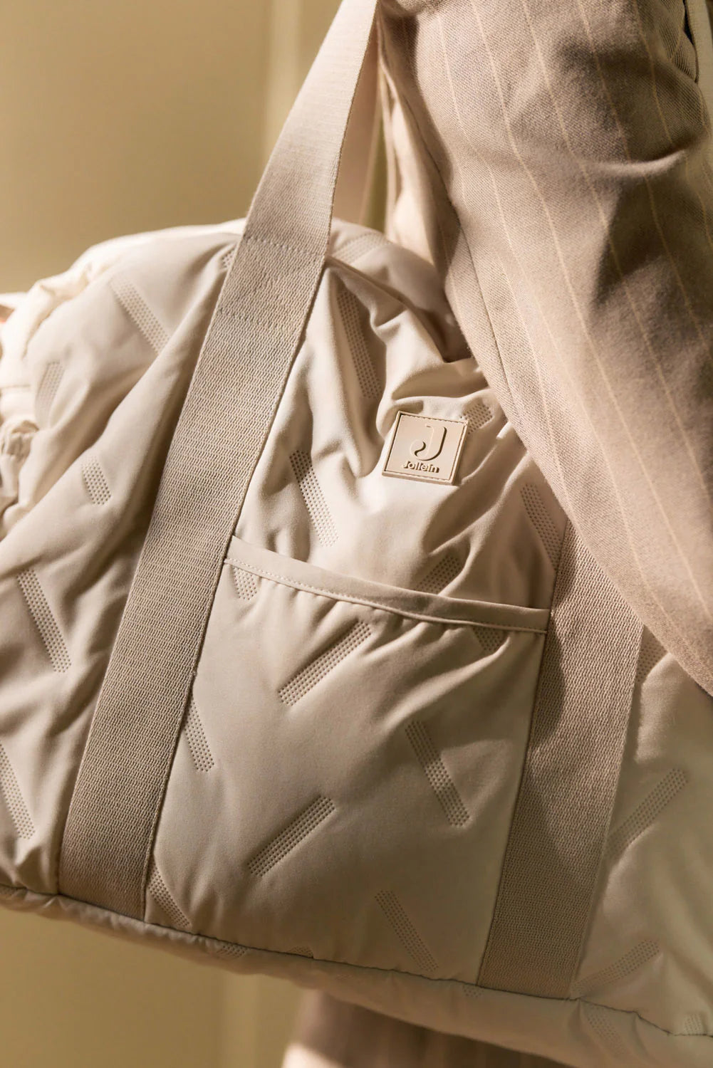 Jollein- Wickeltasche - Embossed - Sand
