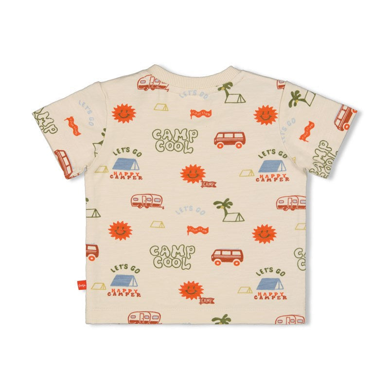 Feetje-T-Shirt AOP - Camp Cool-Natur