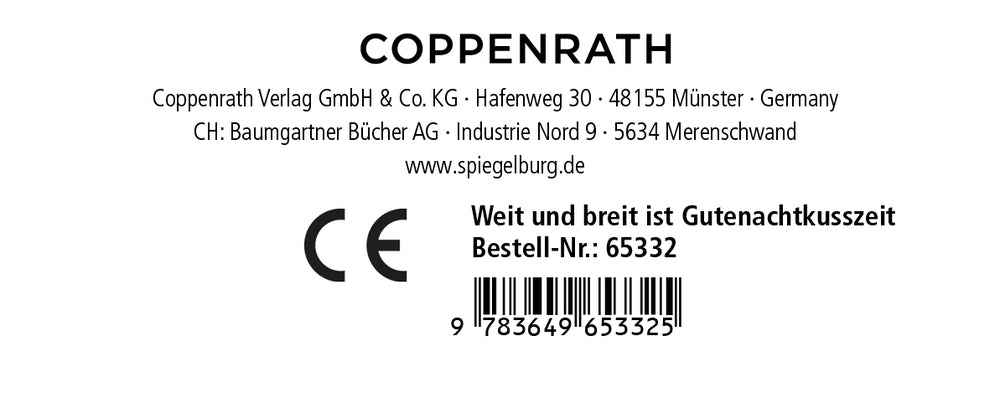 Weit und breit ist Gutenachtkusszeit
