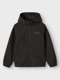 Name it - NKMALFA08 SOFTSHELL JACKET COOL BLOCK FO - Black