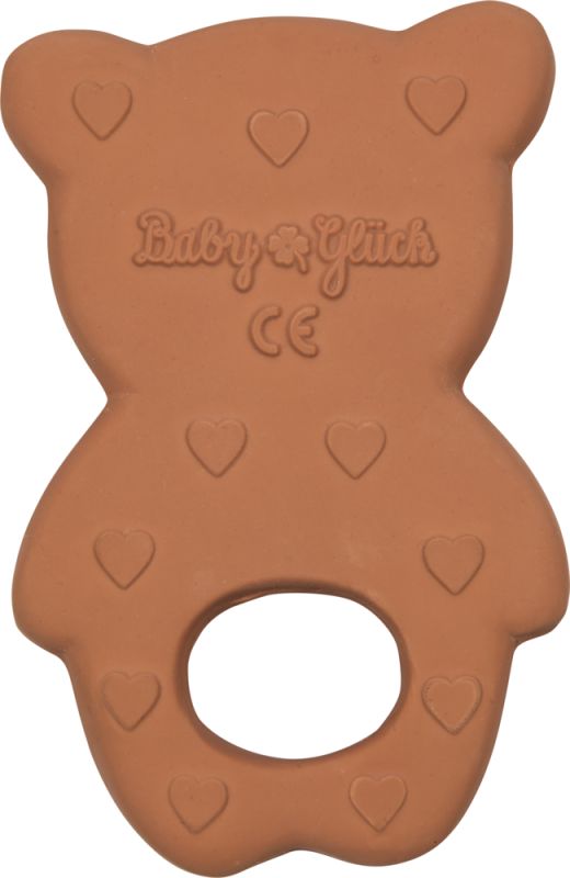 Beißring aus Naturkautschuk Teddy - BabyGlück