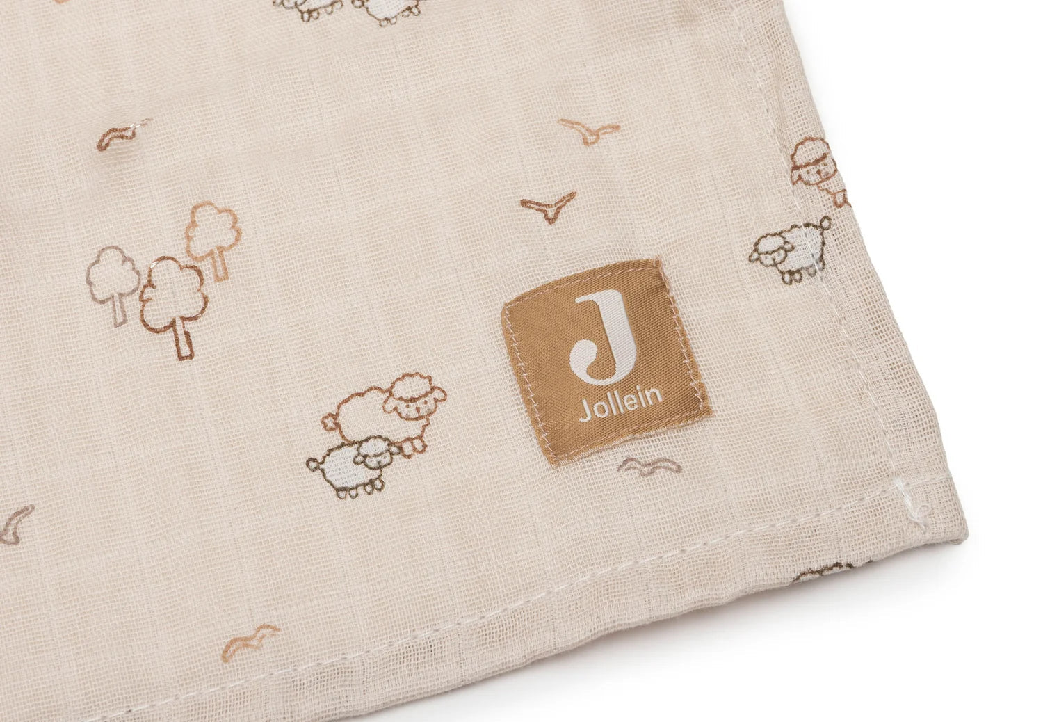 Jollein-Mullwindeln Hydrophil 115x115cm Woolly (2pack)