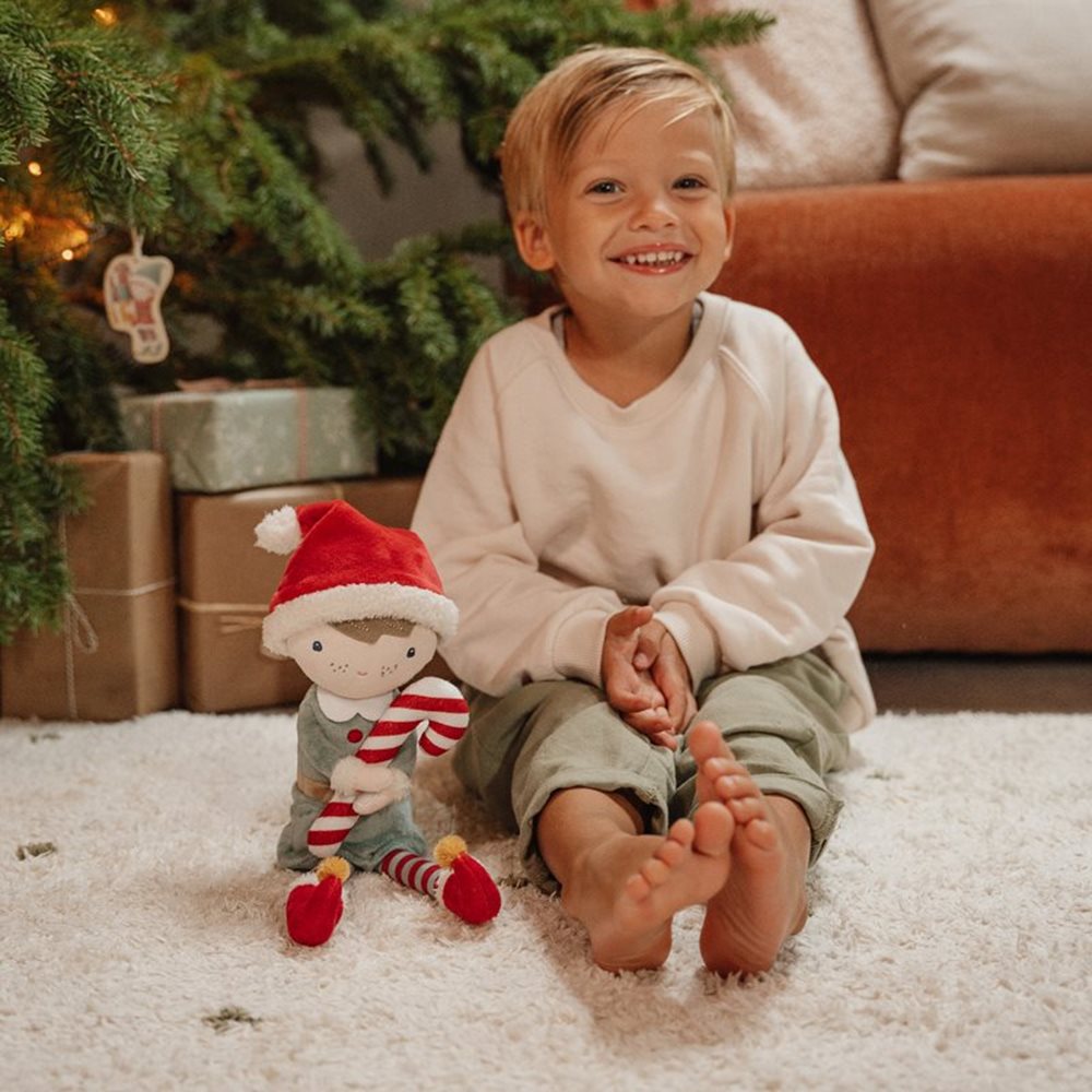Little Dutch Kuschelpuppe Weihnachten Jim 35cm
