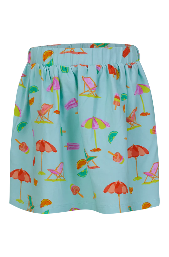 Someone-SKIRT-CONNIE-LIGHT AQUA