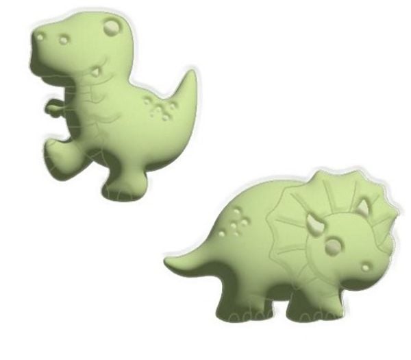Spielstabil -Sandförmchen Dinosaurier T-Rex oder Triceratops, 1 Stück (Vorauswahl nicht möglich!)