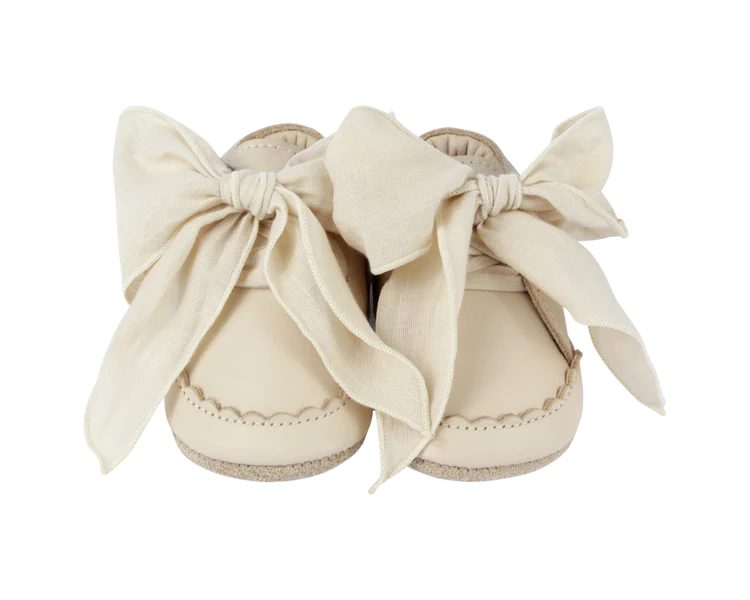 Lonny Sneakers-Cream Leather