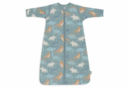 Jollein-Baby Schlafsack mit abnehmbaren Ärmeln 110cm - Roarsome-Mehrfarbig