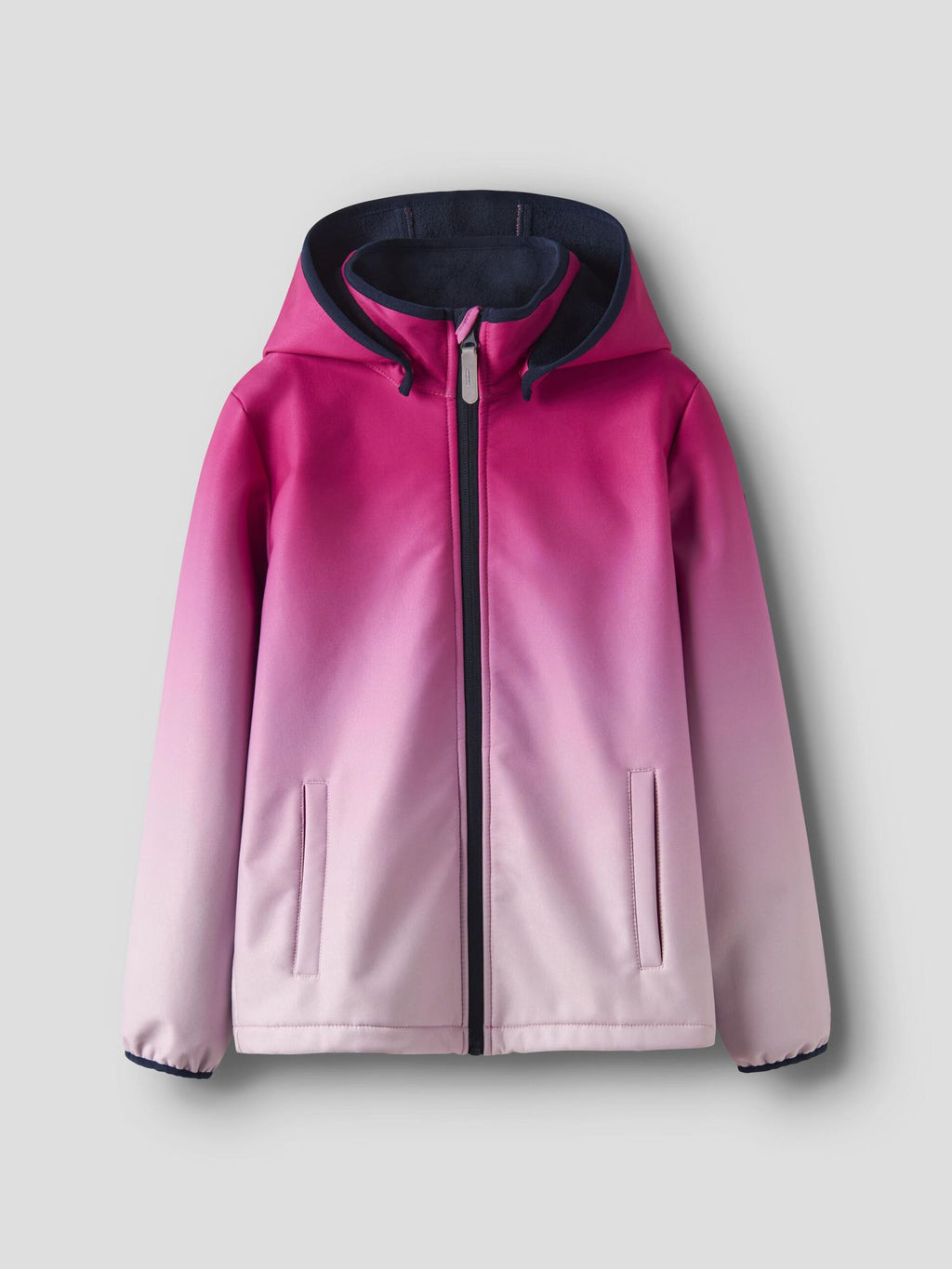 Name it - NMFMALTA05 SOFTSHELL JACKET DIPDYE FO - Pink Peacock