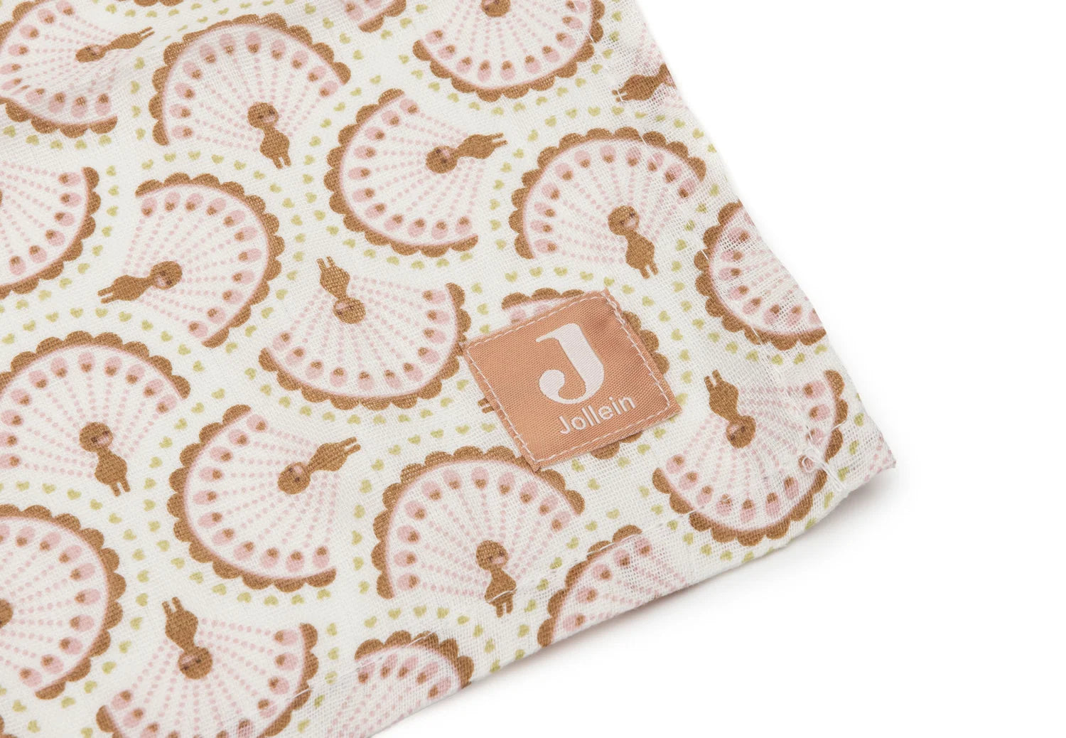 Jollein-Mullwindeln Hydrophil 115x115cm Soft Plumes (2pack)