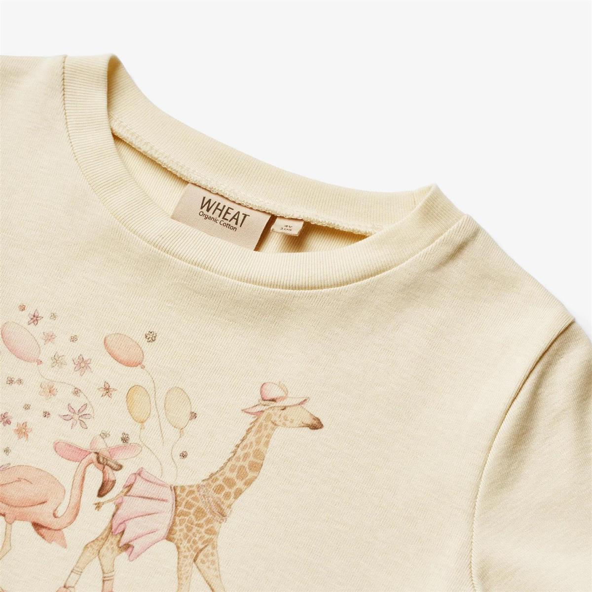 Wheat- T-Shirt S/S Tessa - Shell