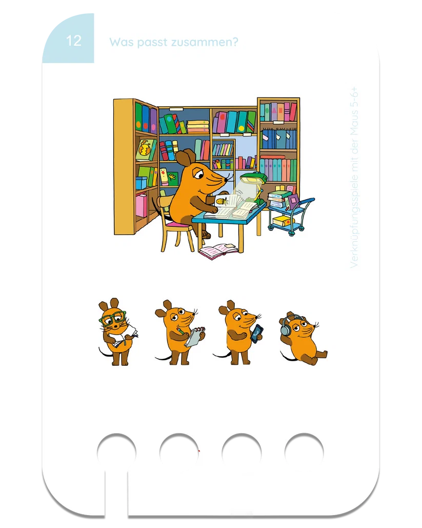 Verknüpfungsspiele mit der Maus 5-6+
